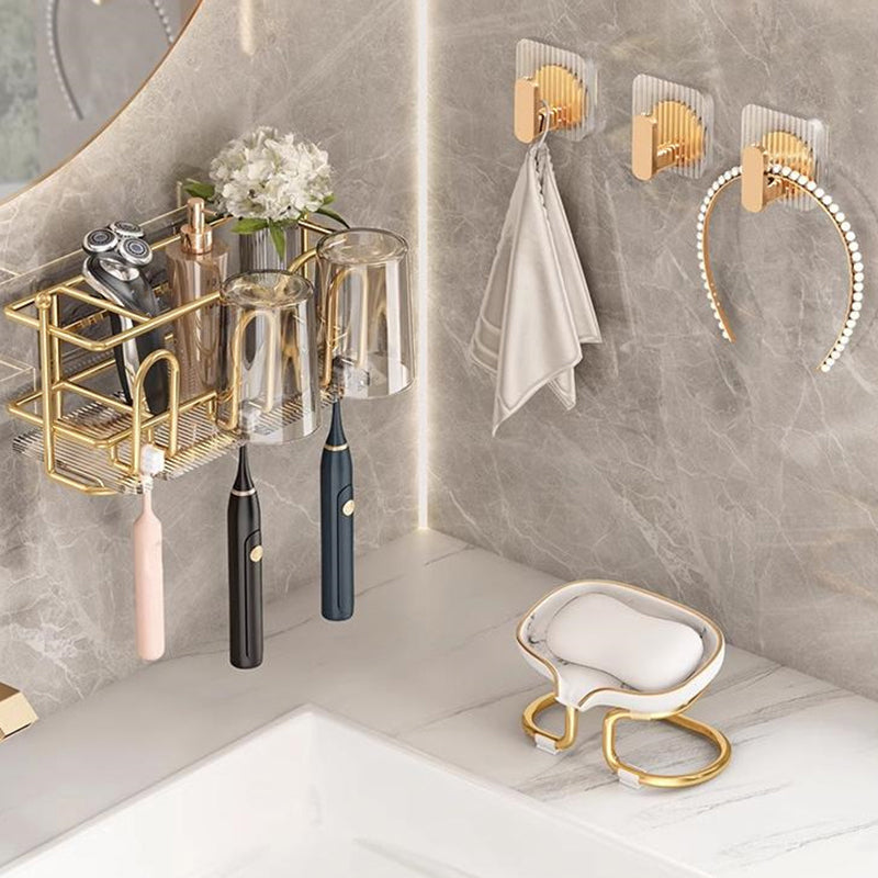 PUNCH FREE LUXURY ACRYLIC WALL HOOK PACK OF 2