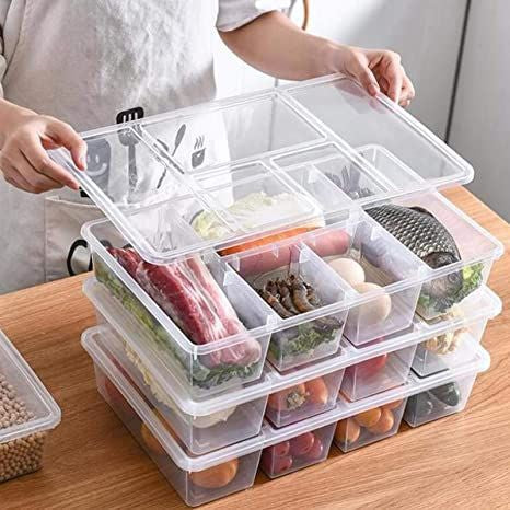 6 PORTIONS MULTIPURPOSE STORAGE BOX