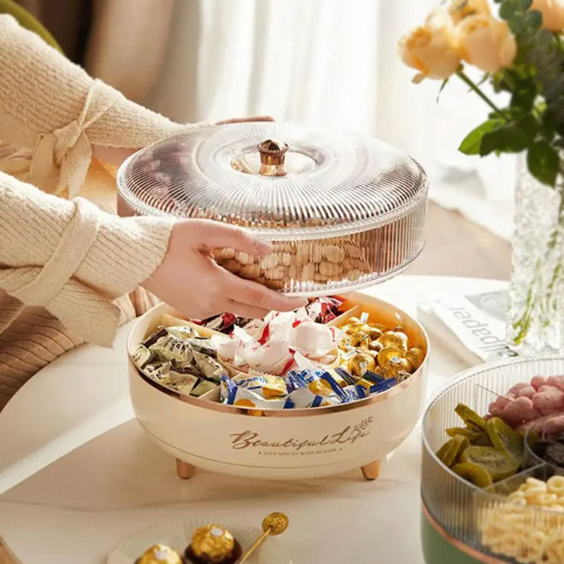 PRODESIRE™ DRY FRUIT TRAY REVOLVING 2 TIER