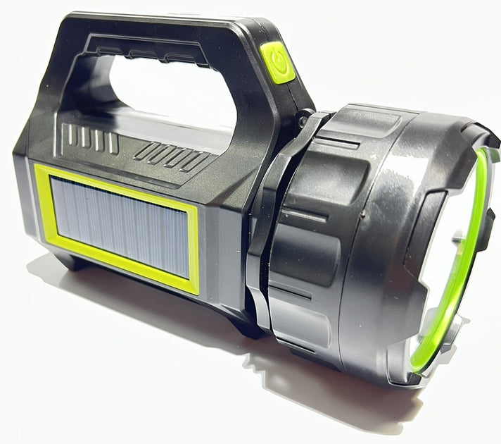 PRODESIRE™ WATERPROOF HIGH POWER LIGHT 30W, 20000MAH BATTERY WITH SOLAR SYSTEM