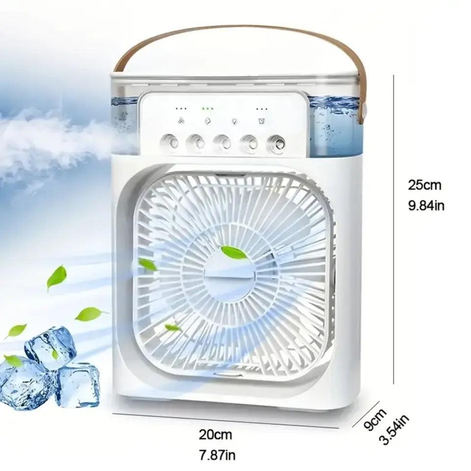 RECHARGEABLE USB HUMIDIFIER FAN FOR CLEAN AND REFRESHING AIR
