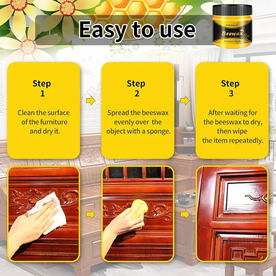 PRODESIRE™ BEEWAX FURNITURE POLISH (85Gram)