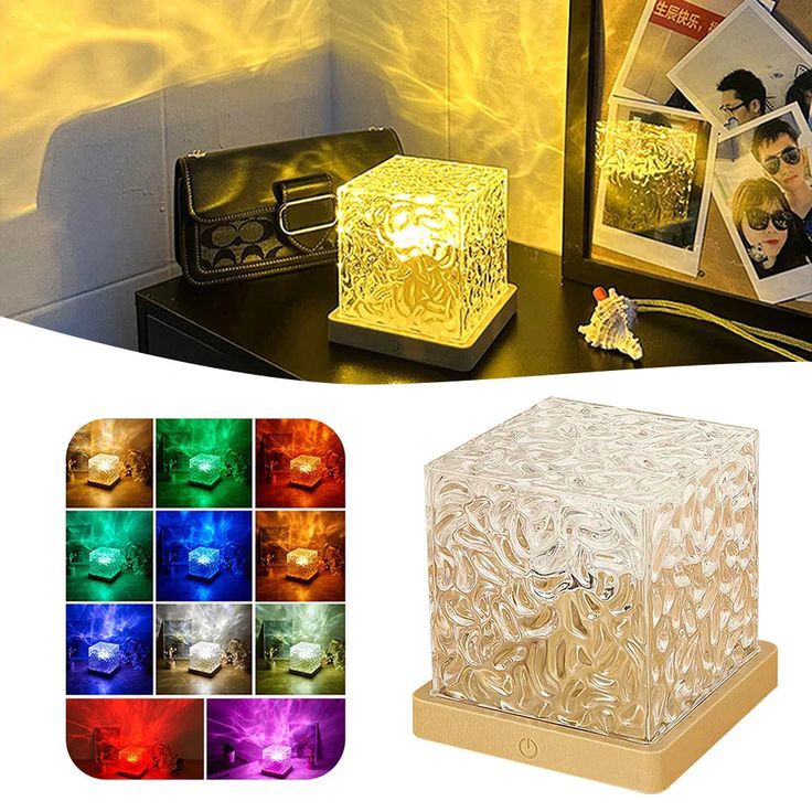 WATER RIPPLE PROJECTOR NIGHT LIGHT