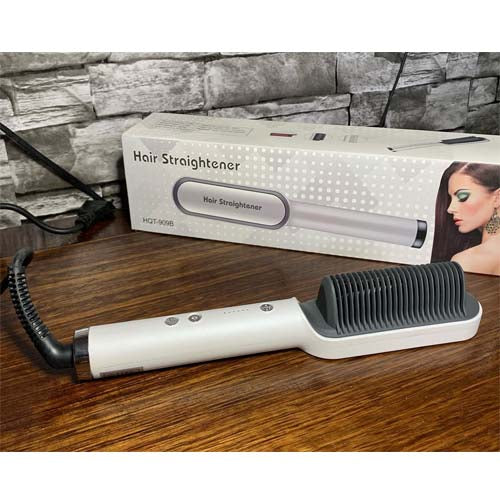 PRODESIRE™ 909 HAIR STRAIGHTENER BRUSH FOR WOMENS