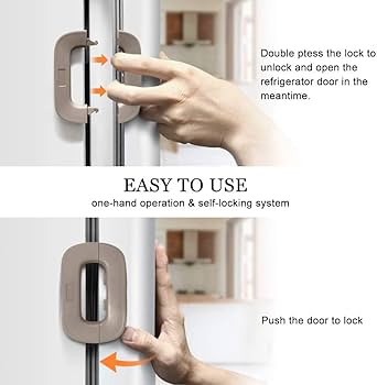 PRODESIRE™ FRIDGE LOCKFOR CHILD SAFETY CABINET