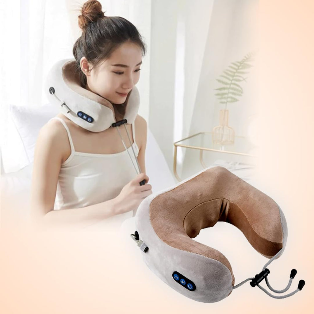 PRODESIRE™ U SHAPE ELETRIC NECK SHOULDER MASSAGE PILLOW