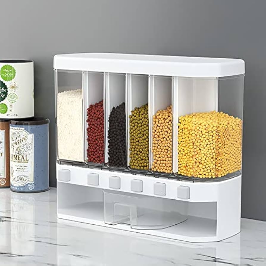 PRODESIRE™ 6 IN 1 WALL MOUNTED  CEREAL DISPENSER