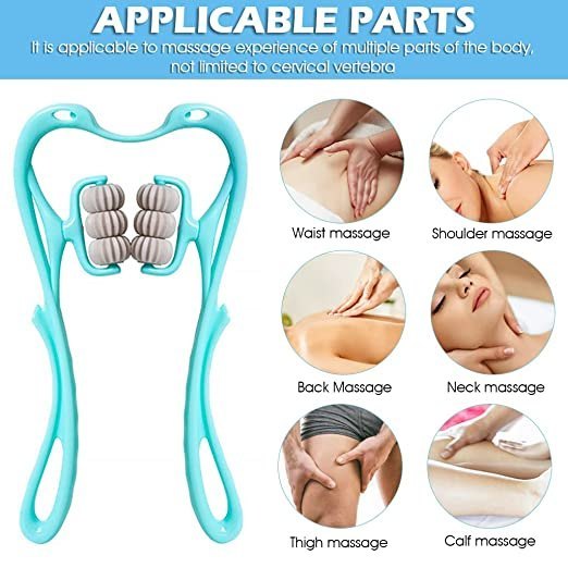 PRODESIRE™ 6 WHEEL NECK AND BODY MASSAGER ROLLER