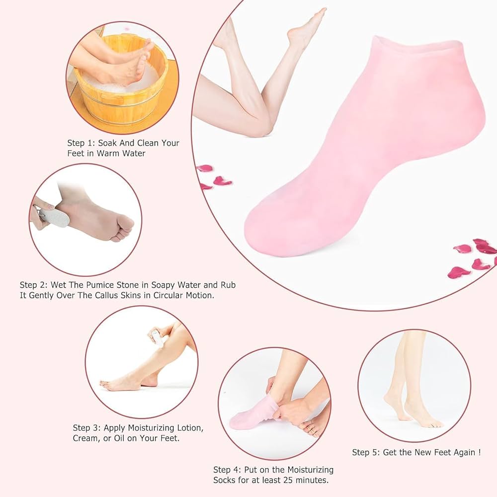 PRODESIRE™ SILICONE GEL SOCKS & GLOVES (COMBO DEAL)