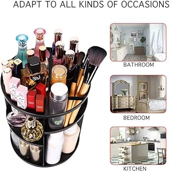 PRODESIRE™ 360 DEGREE ROTATING MAKEUP ORGANIZER