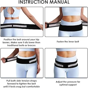SACROILIAC BELT FOR WOMEN AND MEN - JOINT BELT USED FOR RELIEF