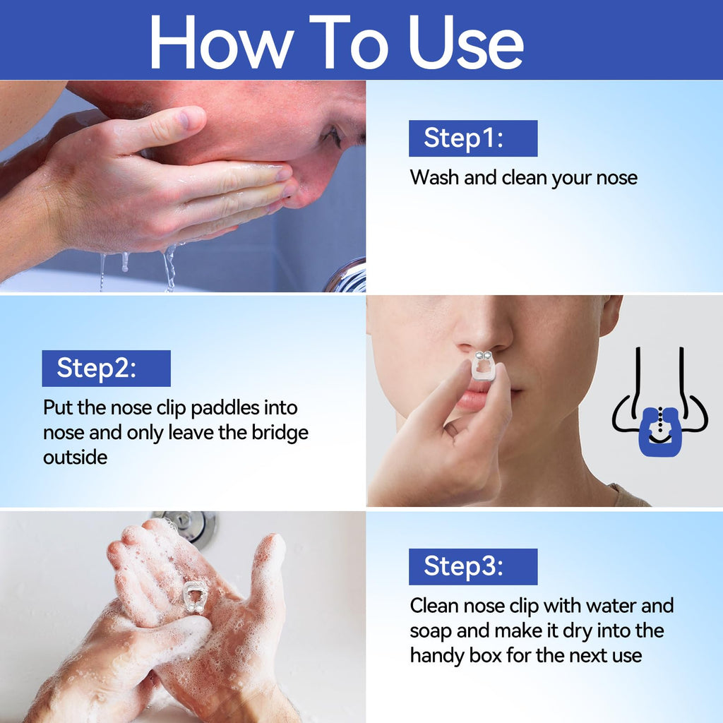 PRODESIRE™ MAGNETIC ANTI SNORE CLIP, MAGNETIC NOSE CLIP