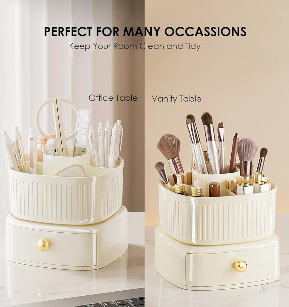 LUXURY DESKTOP COSMETIC STORAGE BOX