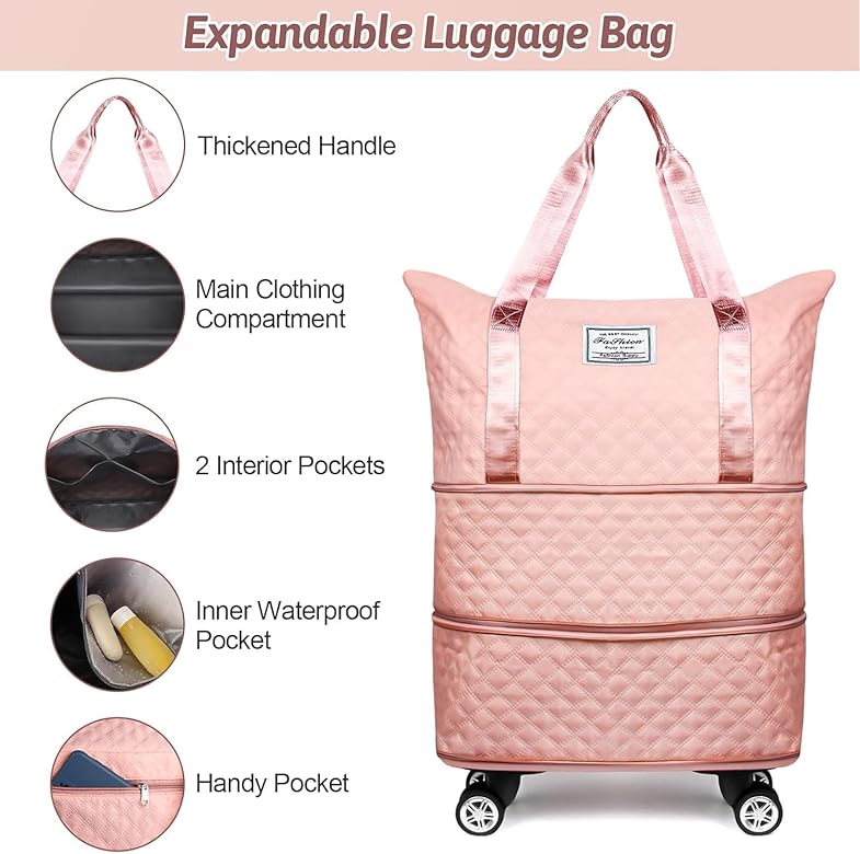 TRAVEL TROLLEY LUGGAGE BAG