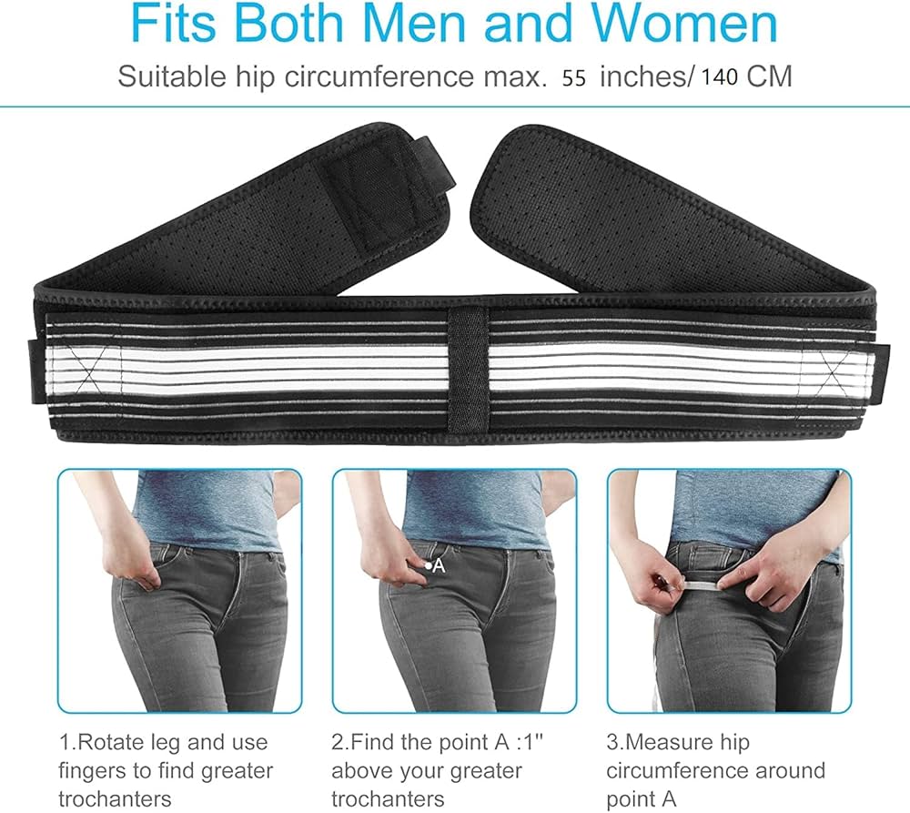 SACROILIAC BELT FOR WOMEN AND MEN - JOINT BELT USED FOR RELIEF