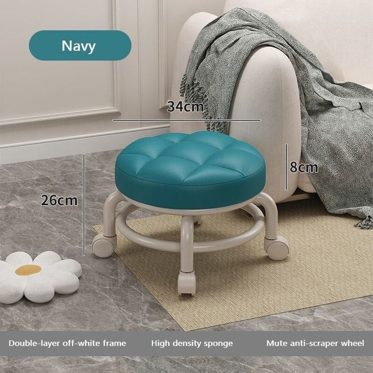 ROLLING STOOL WITH WHEELS