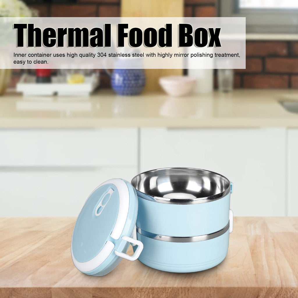 PRODESIRE™ ROUND THERMOL LUNCH BOX (IMPORTED)