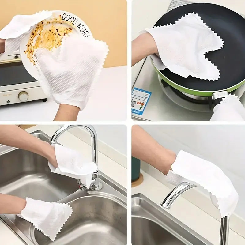 PRODESIRE™ 10PCS REUSABLE HOUSEHOLD CLEANING GLOVES