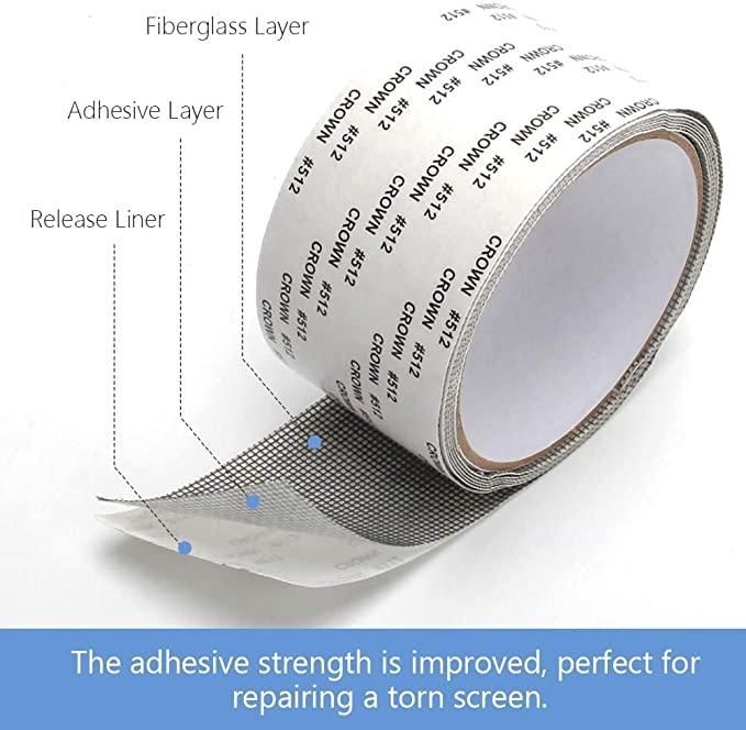 PRODESIRE™ STRONG ADHESIVE SCREEN REPAIR MESH TAPE (SIZE 5X200CM)
