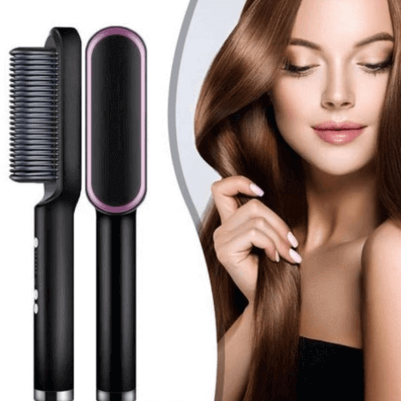 PRODESIRE™ 909 HAIR STRAIGHTENER BRUSH FOR WOMENS