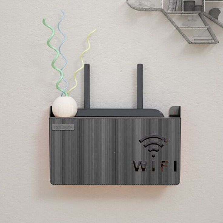 PRODESIRE™ WALL MOUNTED WI-FI ROUTER STORAGE BOX