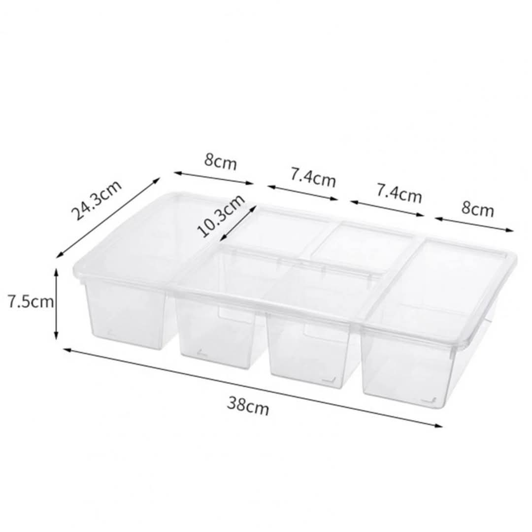6 PORTIONS MULTIPURPOSE STORAGE BOX