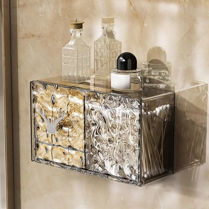 ACRYLIC WALL MOUNTED GLAM ORGANIZER