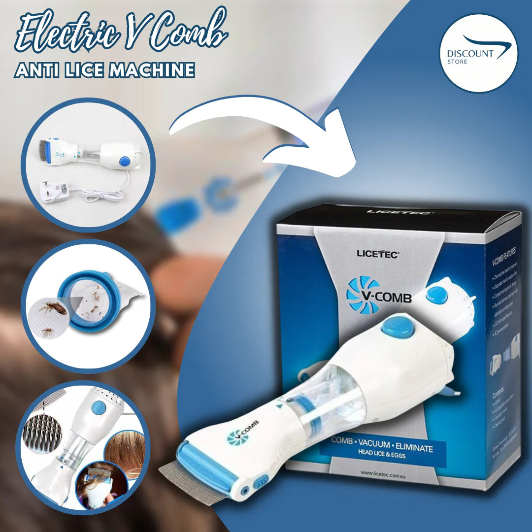 PRODESIRE™ ANTI LICE VCOMB MACHINE 4 FILTER (IMPORTED)