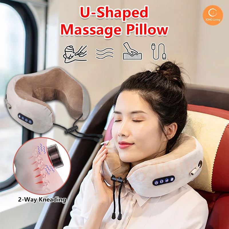 PRODESIRE™ U SHAPE ELETRIC NECK SHOULDER MASSAGE PILLOW