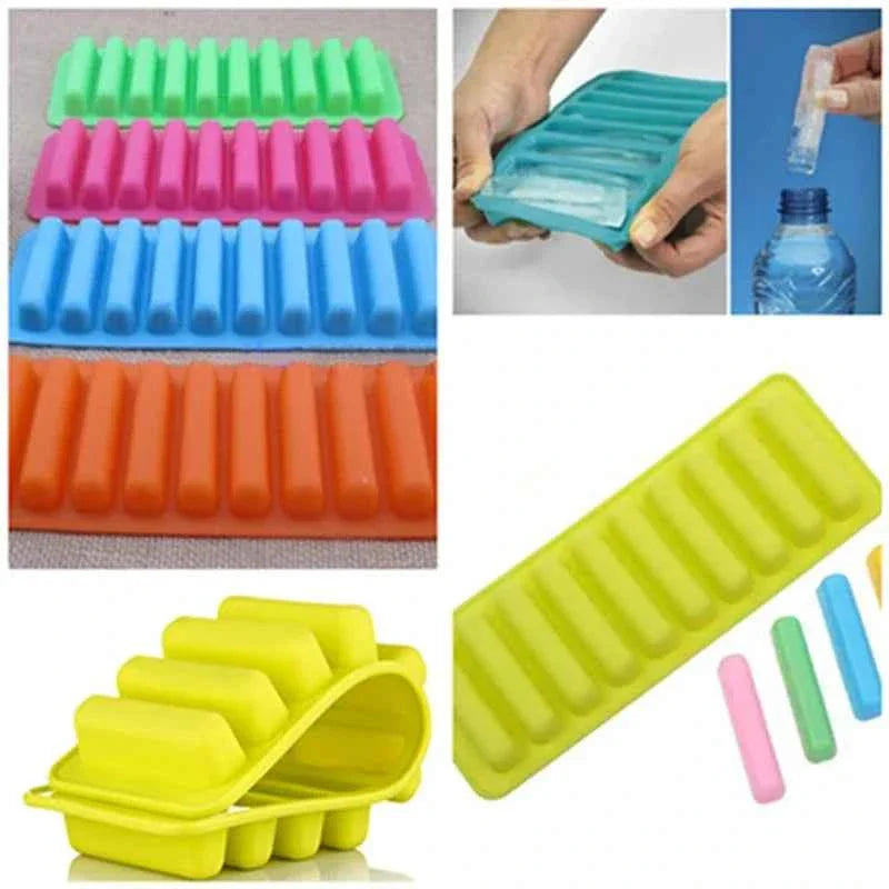 SILICONE ICE TRAY FOR CRYSTAL CLEAR CUBES