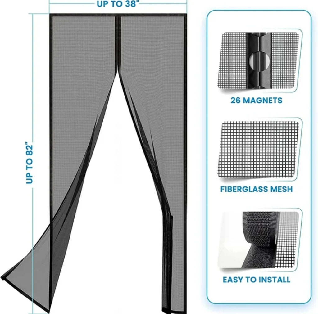 PRODESIRE™ MAGIC MESH MAGNETIC SCREEN DOOR