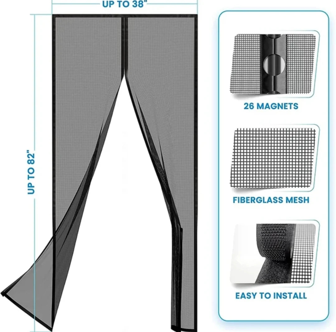PRODESIRE™ MAGIC MESH MAGNETIC SCREEN DOOR
