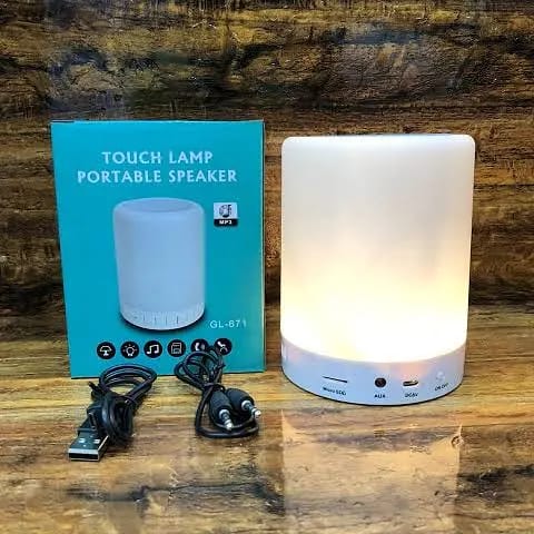 PRODESIRE™ TOUCH LAMP PORTABLE SPEAKER (RECHARGEABLE)