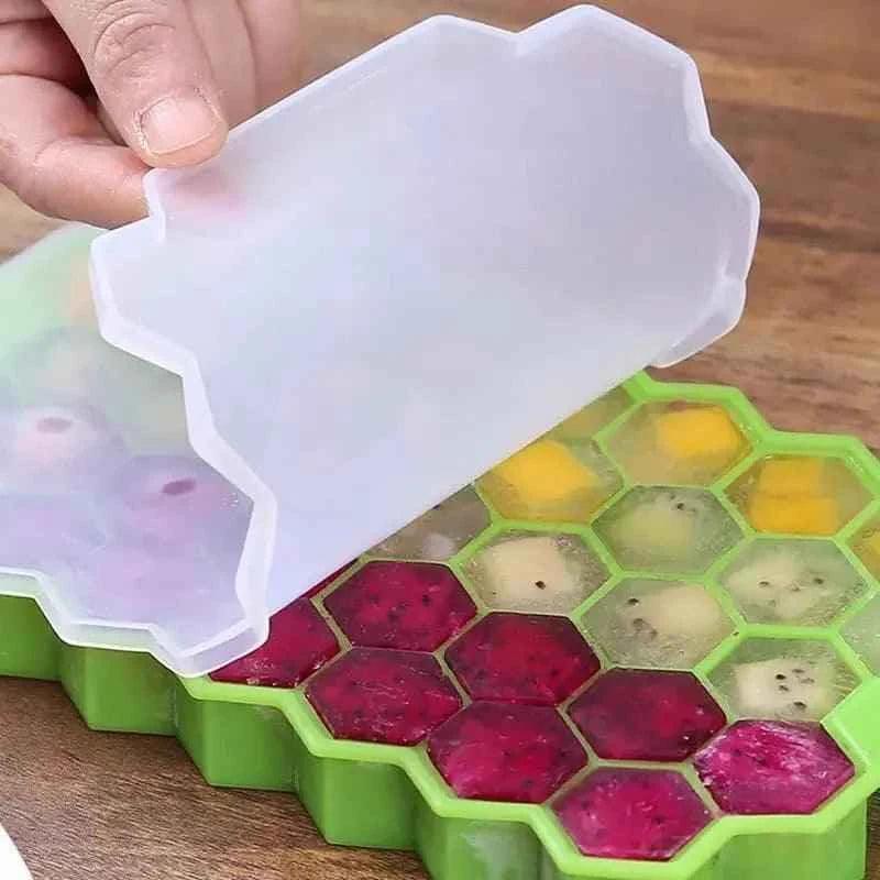 NON-STICK SILICONE MOLD FOR CRYSTAL ICE CUBES