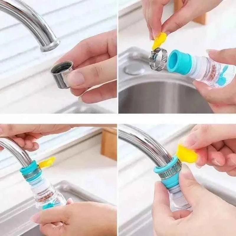 360 DEGREE ROTATABLE FAUCET BUBBLER UNIVERSAL WATER SAVER NOZZLE