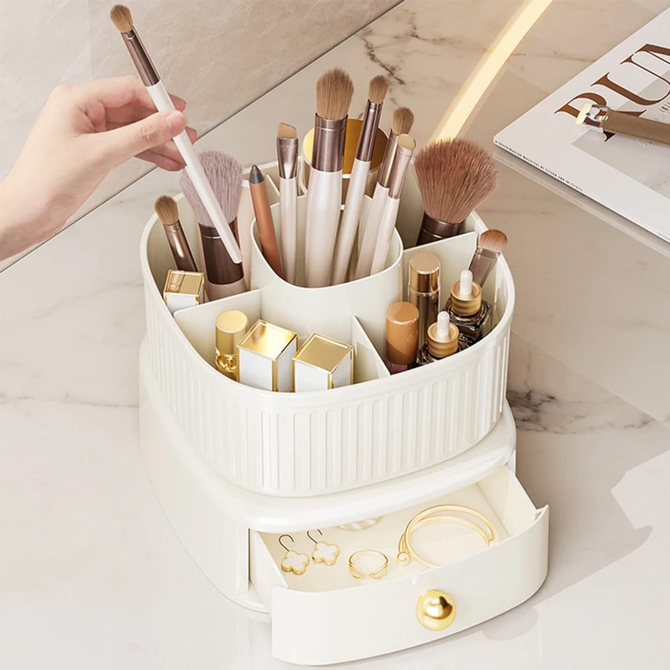 LUXURY DESKTOP COSMETIC STORAGE BOX