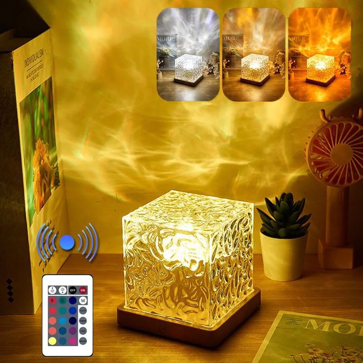 WATER RIPPLE PROJECTOR NIGHT LIGHT