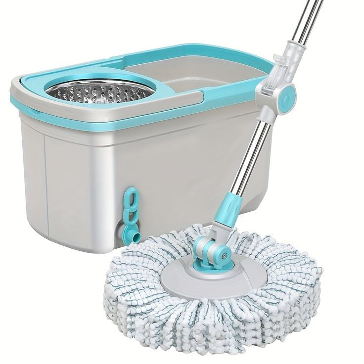 PREMIUM QUALITY SPIN MOP BUCKET WITH WHEELS