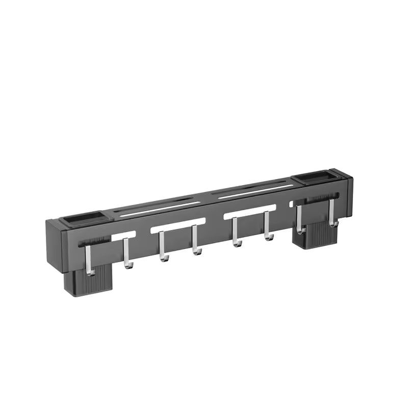 STAINLESS STEEL WALL MOUNTED KNIFE AND UTENSIL HOLDER