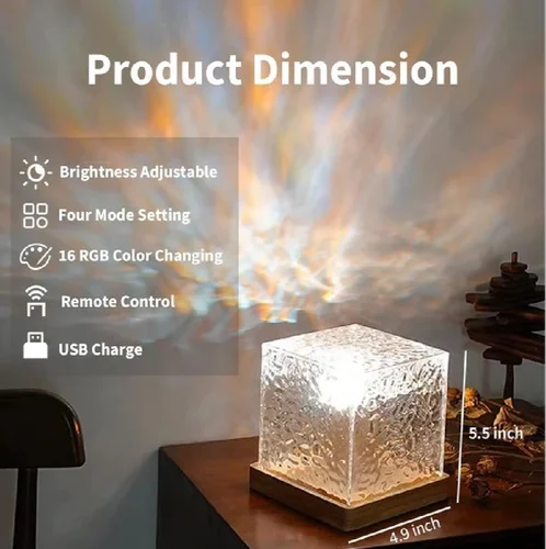 PRODESIRE™ RIPPLE LAMP USB RECHARGEABLE