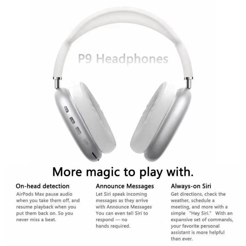 PRODESIRE™ P9 WIRELESS BLUETOOTH HEADPHONE | HiFi STEREO OVER-EAR