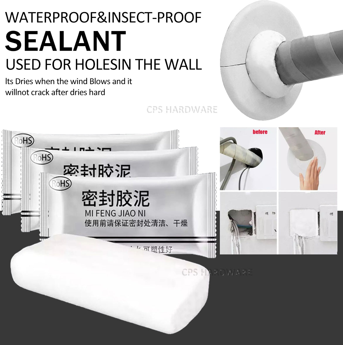 PRODESIRE™ REPAIR CLAY GLUE PIPE SEALING GLUE