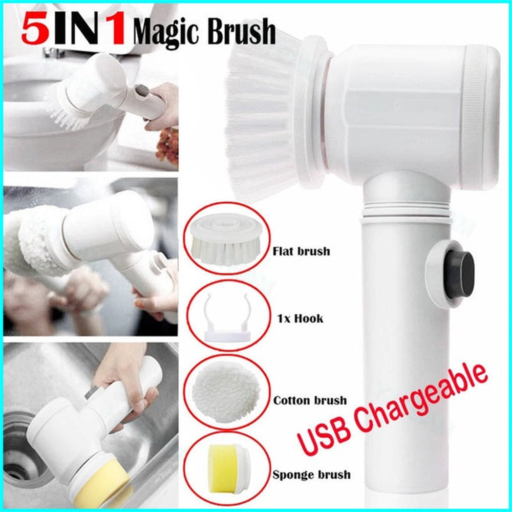 PRODESIRE™ RECHARGEABLE 5IN1 MAGIC BRUSH (IMPORTED)