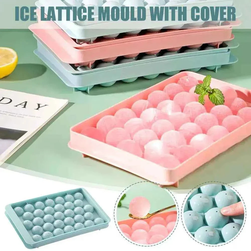 ROUND SHAPED ICE CUBE MOLD FOR COCKTAILS, JUICE, AND SOFT DRINKS