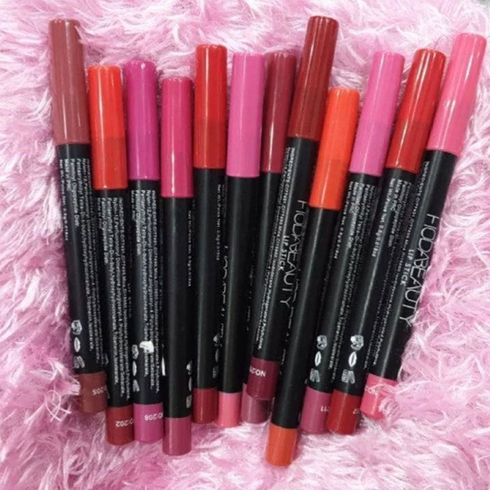 PRODESIRE™ PACK OF 12 HUDA BEAUTY JUMBO LIP PENCIL