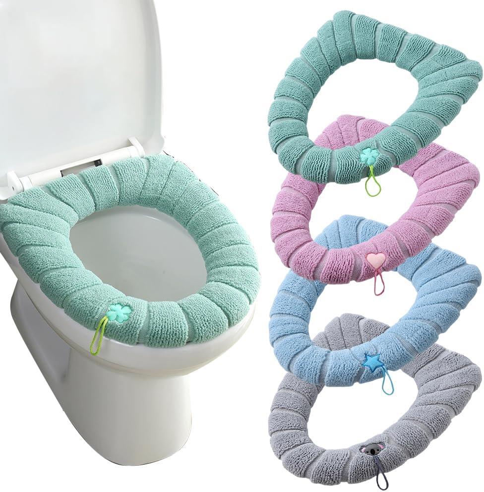 WASHABLE TOILET SEAT COVER – SOFT & STRETCHABLE
