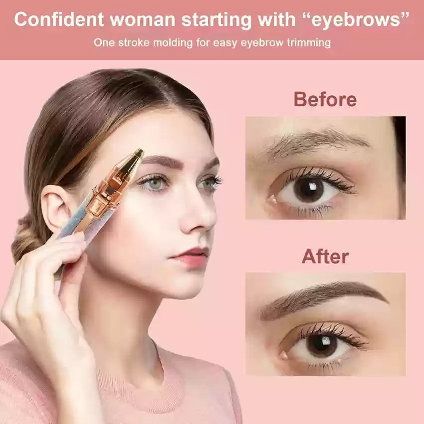 PRODESIRE™ BLAWLESS 2IN1 EYEBROW & FACIAL HAIR REMOVER (RECHARGEABLE)