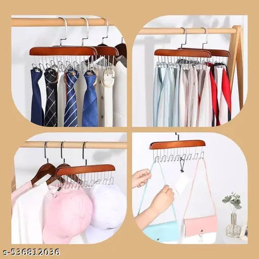 PRODESIRE™ WOODEN HANGER FOR CLOTHES HANGING