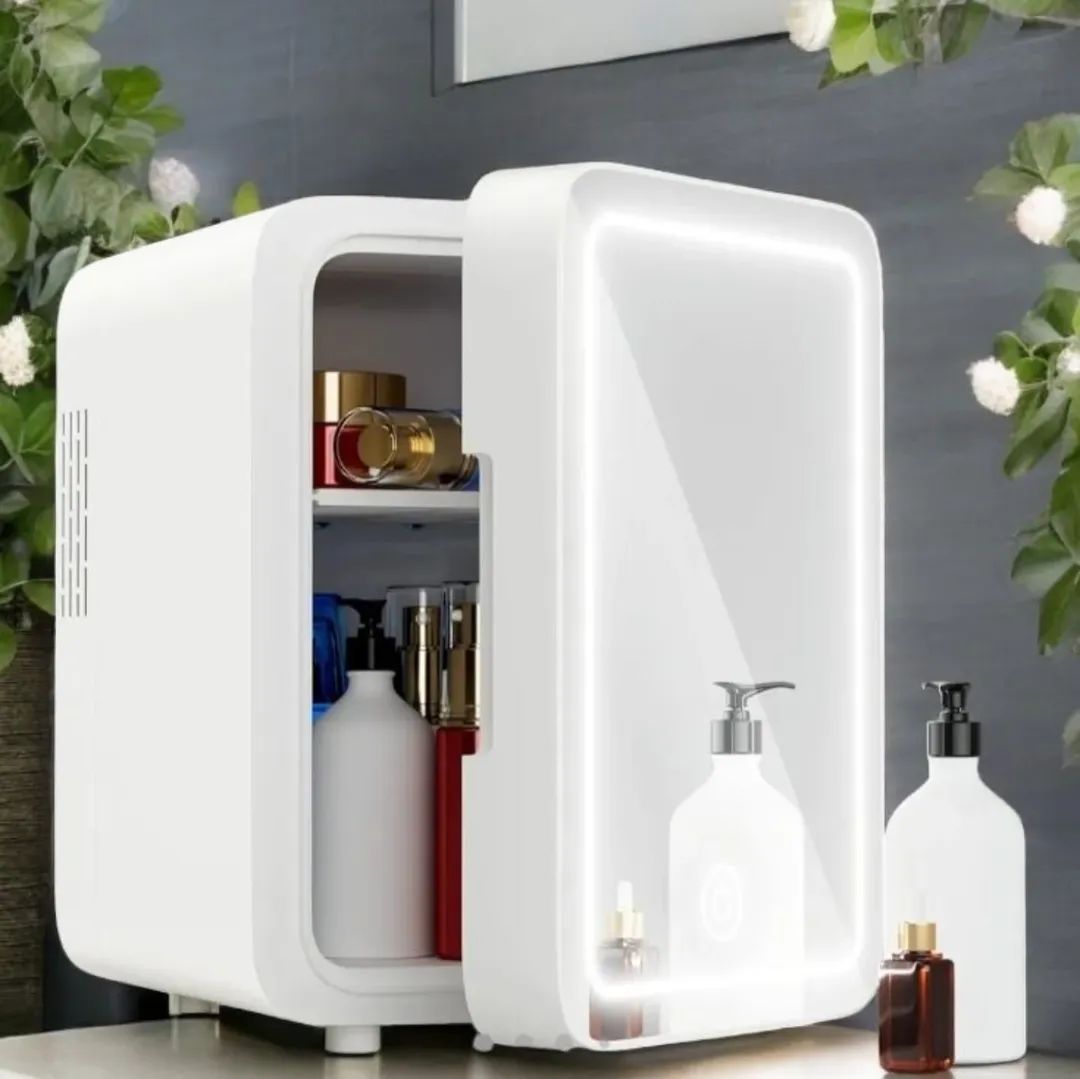 MINI MAKEUP FRIDGE: AC/DC COOLER & WARMER FOR BEAUTY & SKINCARE | HOME & CAR USE
