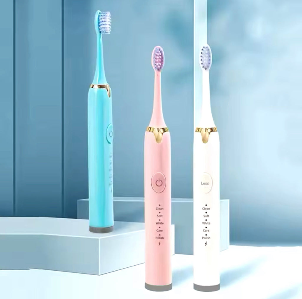 RECHARGEABLE ULTRASONIC ELECTRIC TOOTHBRUSH